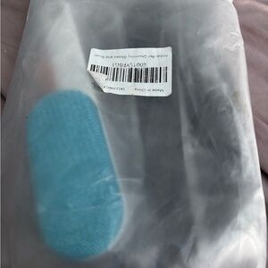 Brush and clothes for pet washing and grooming